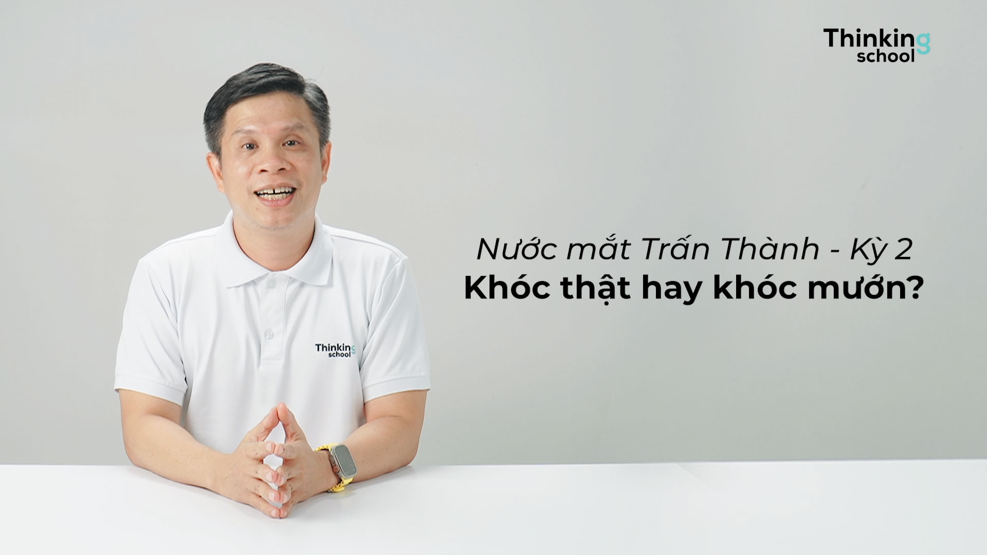 khóc thật hay khóc mướn